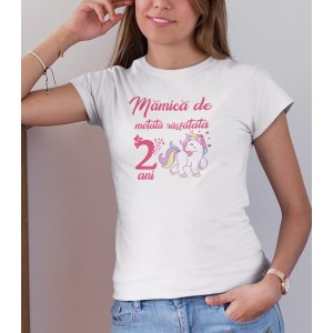 Tricou Personalizat Femei - Mamica de motata rasfatata  - 2