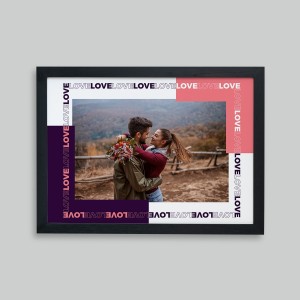 Tablou personalizat "Love" si poza