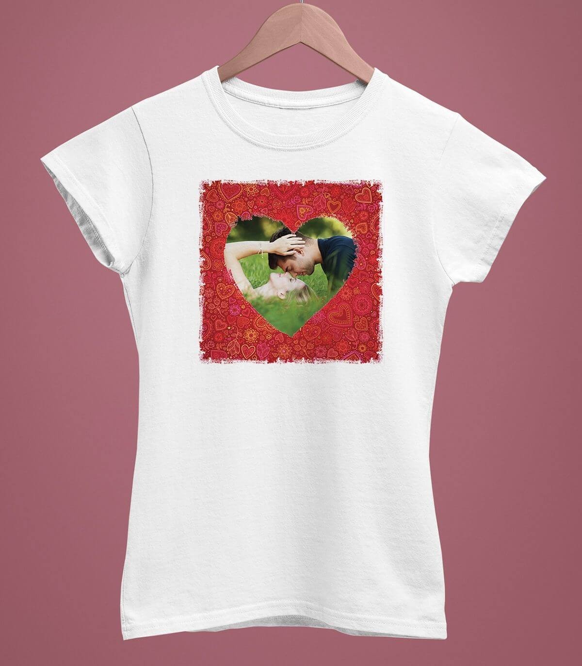 Tricou Personalizat Femei Poza Inima