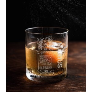 Pahar Whisky Personalizat - Old Whisky - Nume si Varsta  - 1